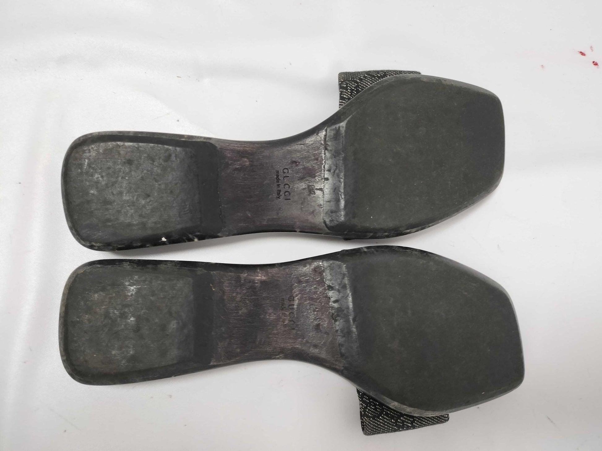 GUCCI GG Canvas Sandals Gucci Sandals