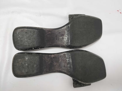 GUCCI GG Canvas Sandals Gucci Sandals