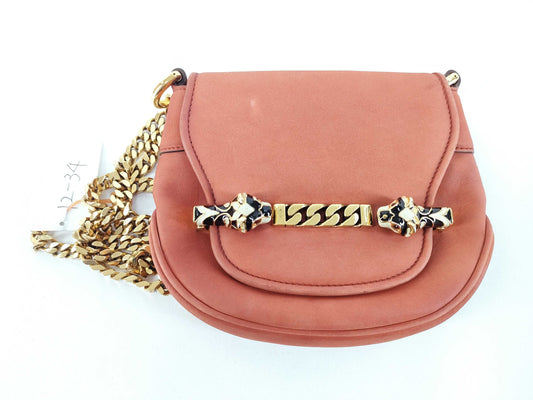 GUCCI GUCCI Tigret Tiger Motif Leather Chain Shoulder Bag Pouch 290684 Shoulder Bag