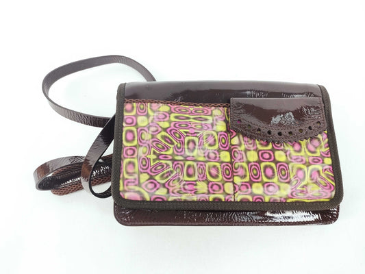 Miu Miu Archive 90s Enamel Hologram Shoulder Bag 99AW HOLOGRAPHIC Archive SHOLDER BAG holographic bag shoulder bag