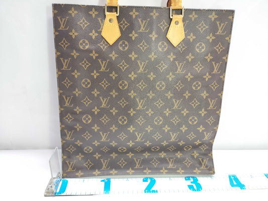 LOUIS VUITTON Monogram Sac Plat Tote Bag