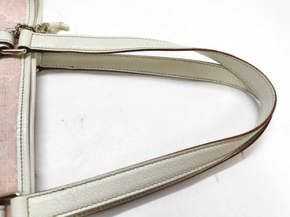 GUCCI GG Canvas Tote Bag with Charm