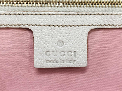 GUCCI GG Canvas Tote Bag with Charm