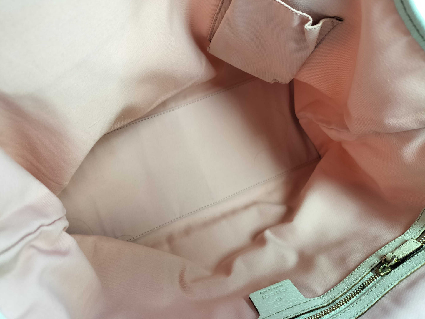 GUCCI GG Canvas Tote Bag with Charm