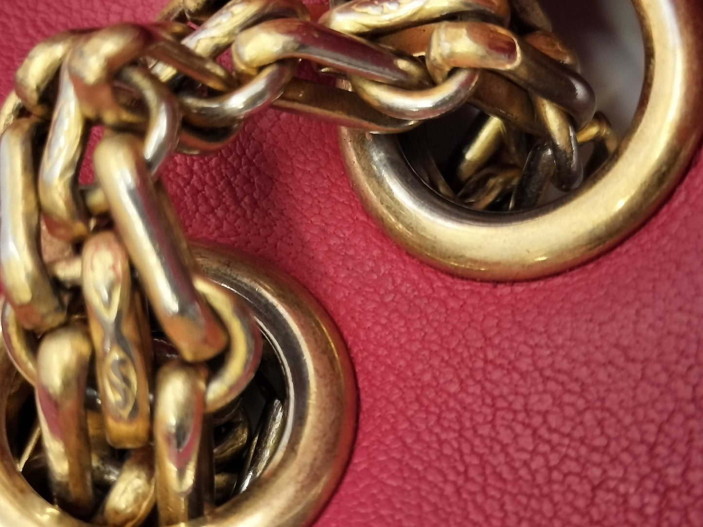 CHANEL Lamb V-Stitch Double Flap 25 Shoulder Bag