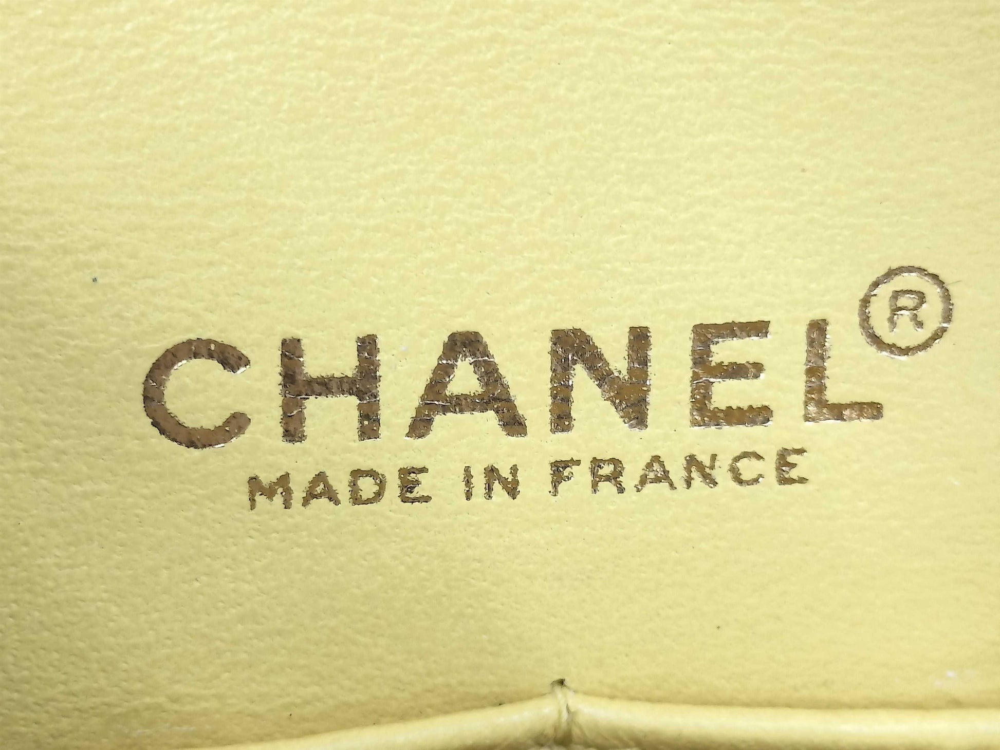 CHANEL Matelasse Lamb Double Flap 25 Shoulder Bag with Seal and Card