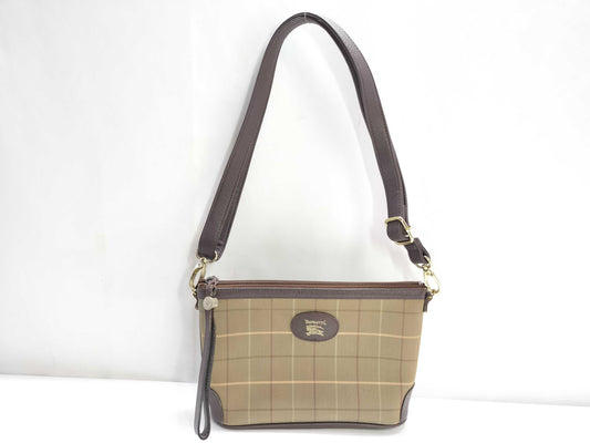 BURBERRY Nova Check Shoulder Bag