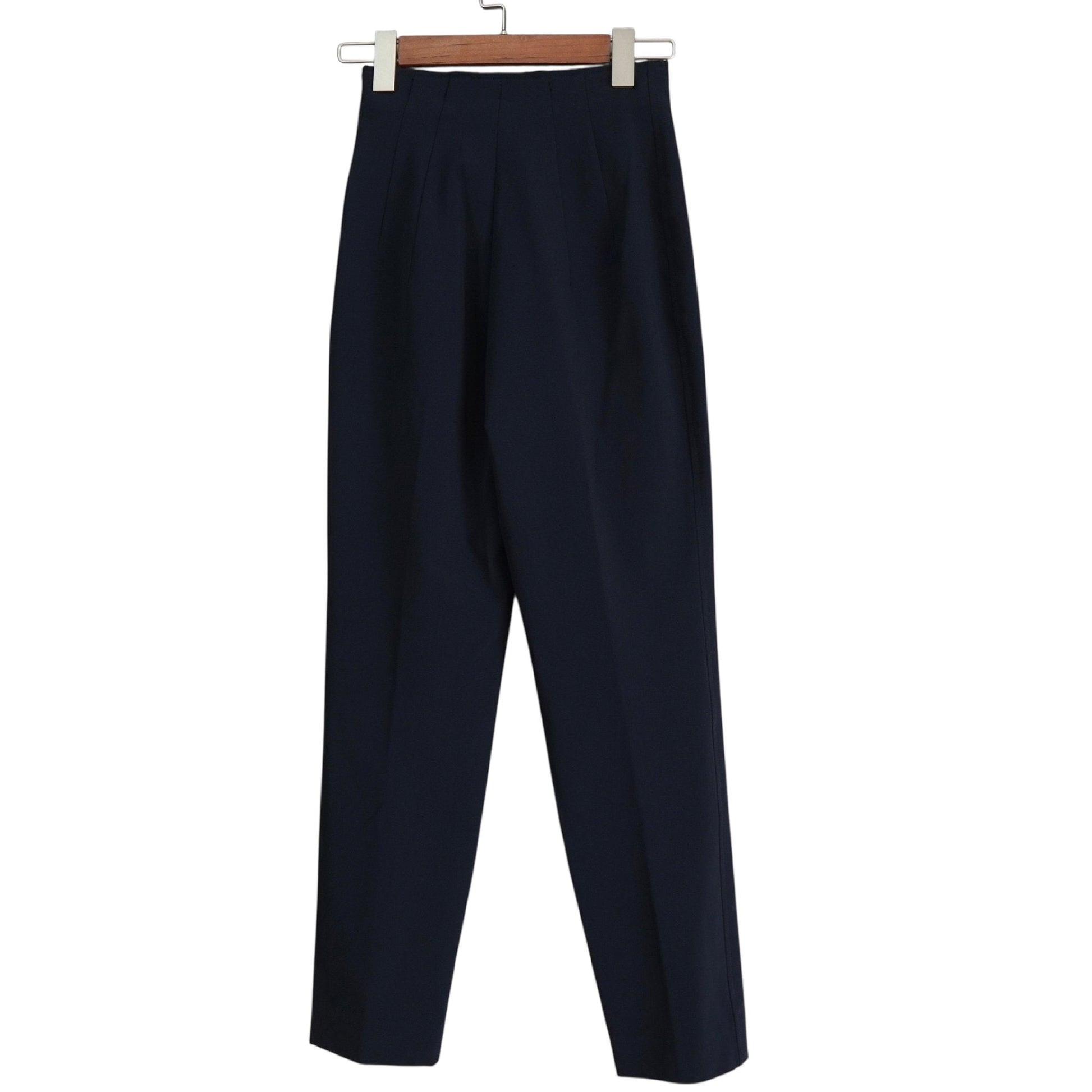 JILSANDER Women's Navy Slacks, Size 34, Pants