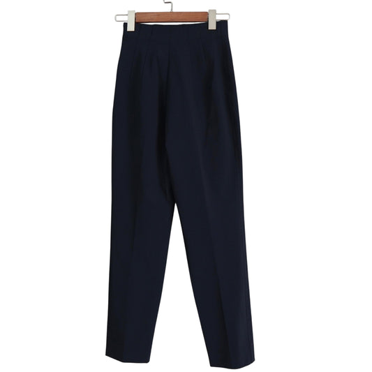 JILSANDER Women's Navy Slacks, Size 34, Pants