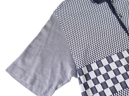 CELINE Short Sleeve Polo Shirt with C Logo, Made in Italy, Size M, Tops