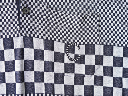 CELINE Short Sleeve Polo Shirt with C Logo, Made in Italy, Size M, Tops