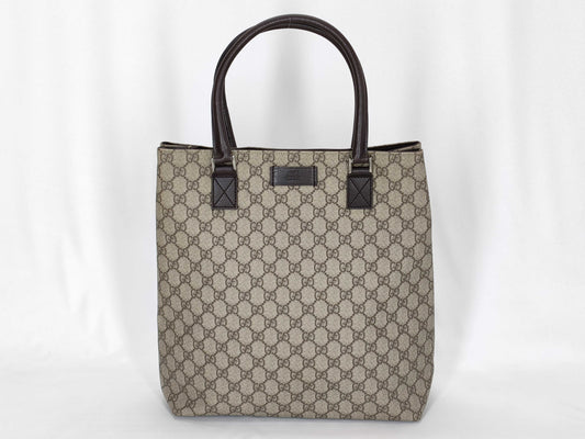 GUCCI 131220 GG Supreme Gucci Tote Bag