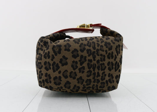 FENDI Leopard Print Pouch