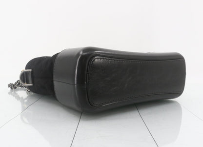 CHANEL Gabriel Coco Black Chain Shoulder Bag, No. 24