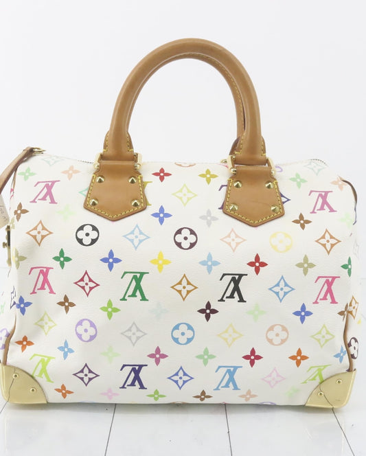 LOUIS VUITTON Monogram Multi Speedy 30 Bron M92643 SP3007 Handbag