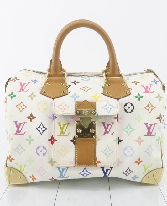 LOUIS VUITTON Monogram Multi Speedy 30 Bron M92643 SP3007 Handbag