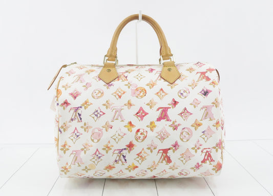 LOUIS VUITTON Monogram Watercolor Speedy 30 M95752 SP2078 Handbag