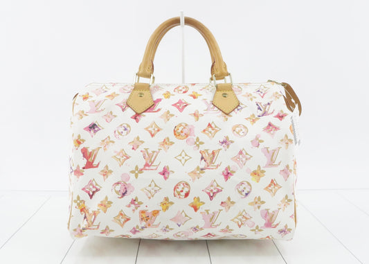 LOUIS VUITTON Monogram Watercolor Speedy 30 M95752 SP2078 Handbag