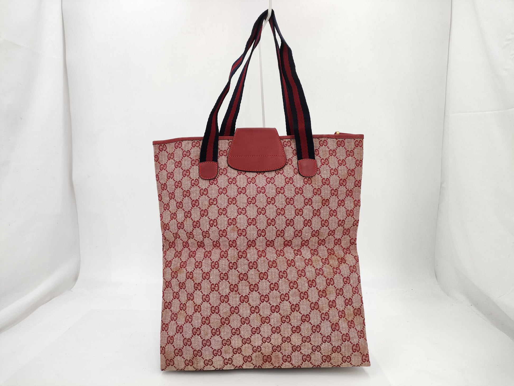 GUCCI GG Canvas Tote Bag