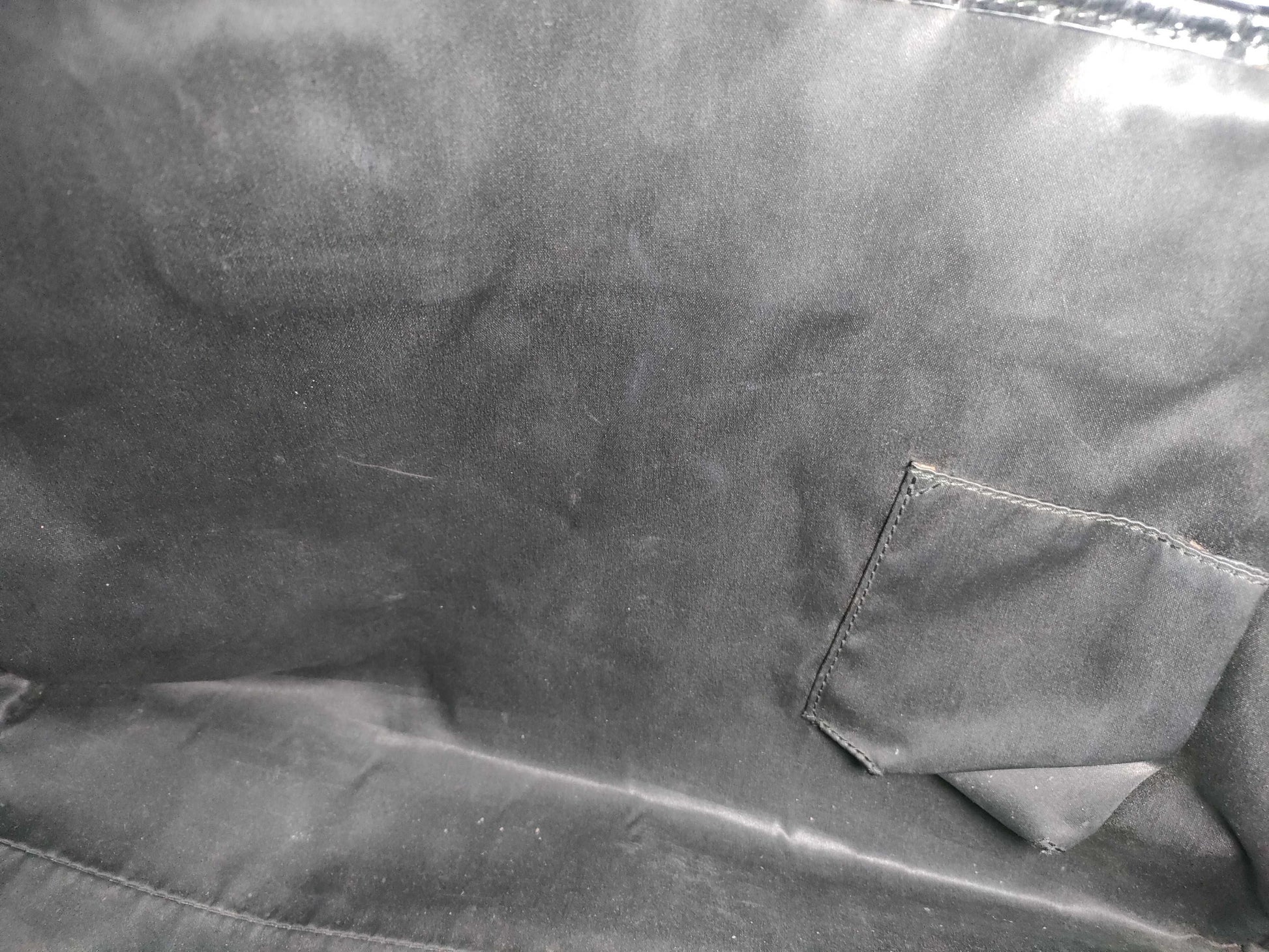 GUCCI GG Canvas GG Canvas x Leather Black Tote Bag