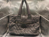 CHANEL Coco Cocoon Tote Bag with Sticker, 13578349, Black Nylon, Non-Stick
