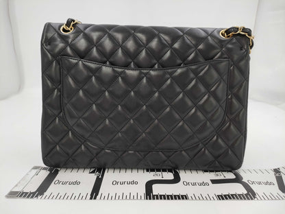 CHANEL CHANEL BAG CLASSIC FLAP A58601 WFLAP MAXI 33CM LAMBSKIN GHW NO 15 W/CARD 15819608 Shoulder Bag