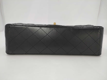 CHANEL CHANEL BAG CLASSIC FLAP A58601 WFLAP MAXI 33CM LAMBSKIN GHW NO 15 W/CARD 15819608 Shoulder Bag