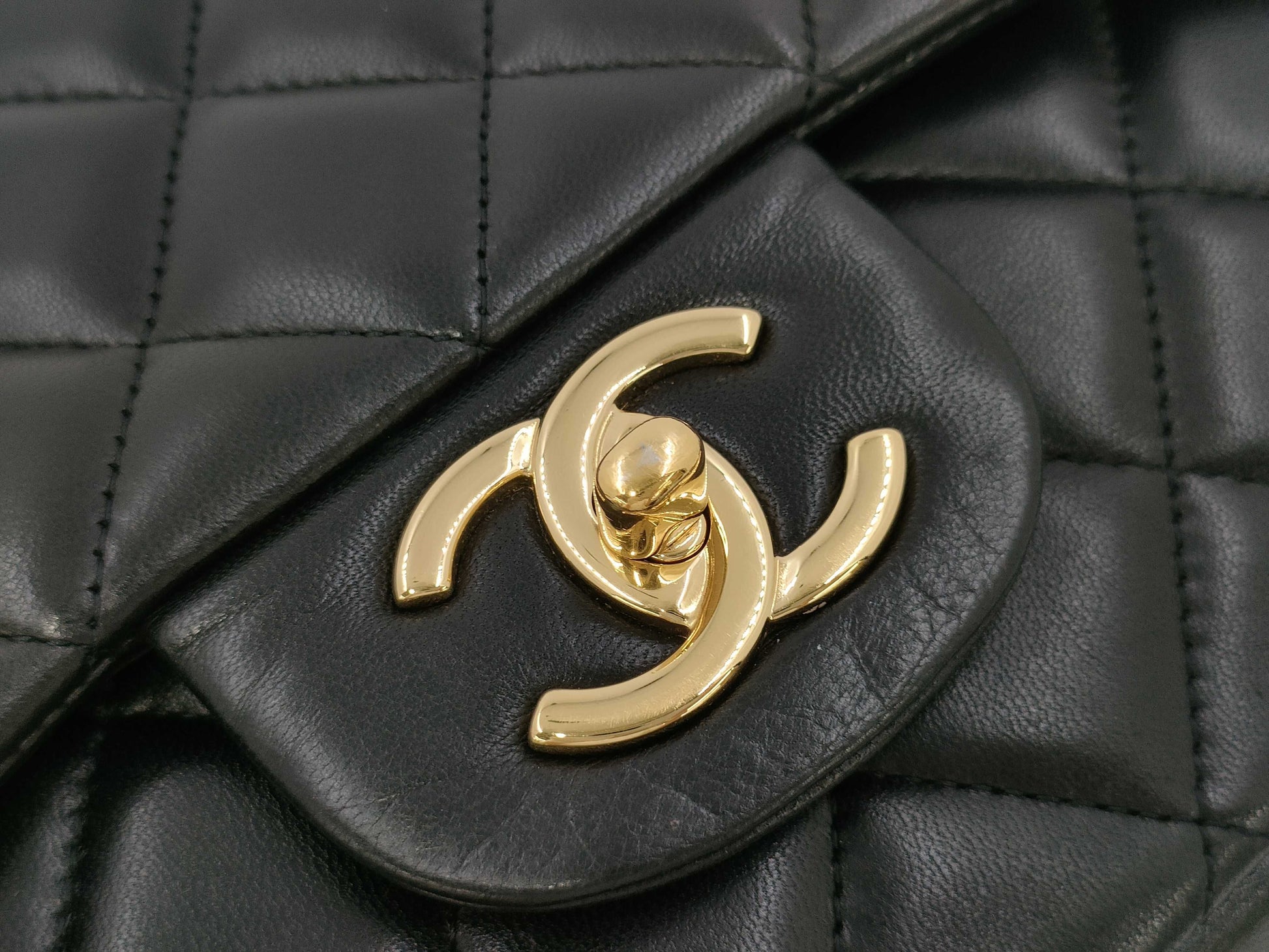 CHANEL CHANEL BAG CLASSIC FLAP A58601 WFLAP MAXI 33CM LAMBSKIN GHW NO 15 W/CARD 15819608 Shoulder Bag