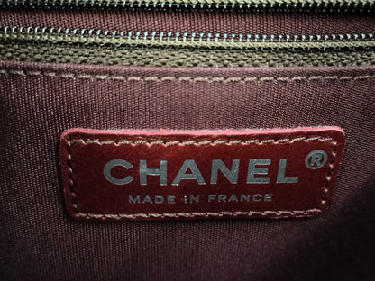 CHANEL CHANEL BAG BOY HANDLE LAMBSKIN NO. 21 W CARD CHAIN ​​STRAP SHW FULLSET 2WAY SHOULDER BAG
