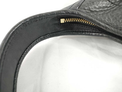 COACH shoulder bag in black calf leather