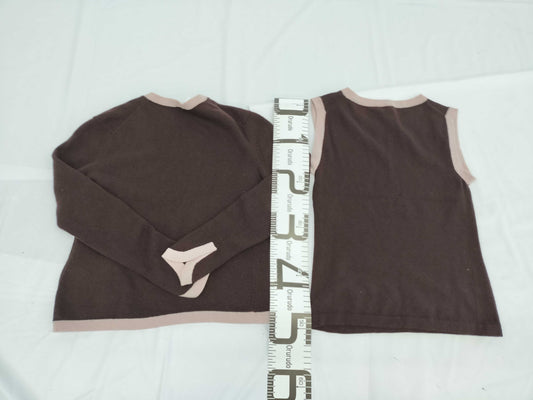 CHANEL Brand Apparel Cashmere Knit Ensemble Size 38 Tops Other Apparel