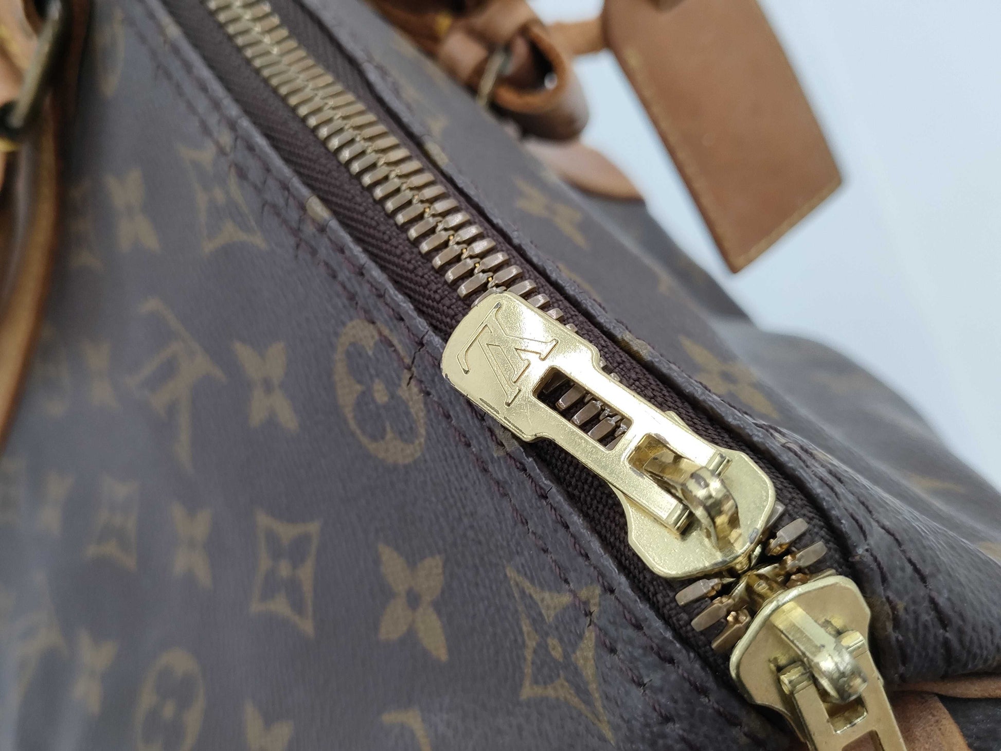 LOUIS VUITTON Louis Vuitton Monogram Brand Bag Keepall Debeso Boston Bag