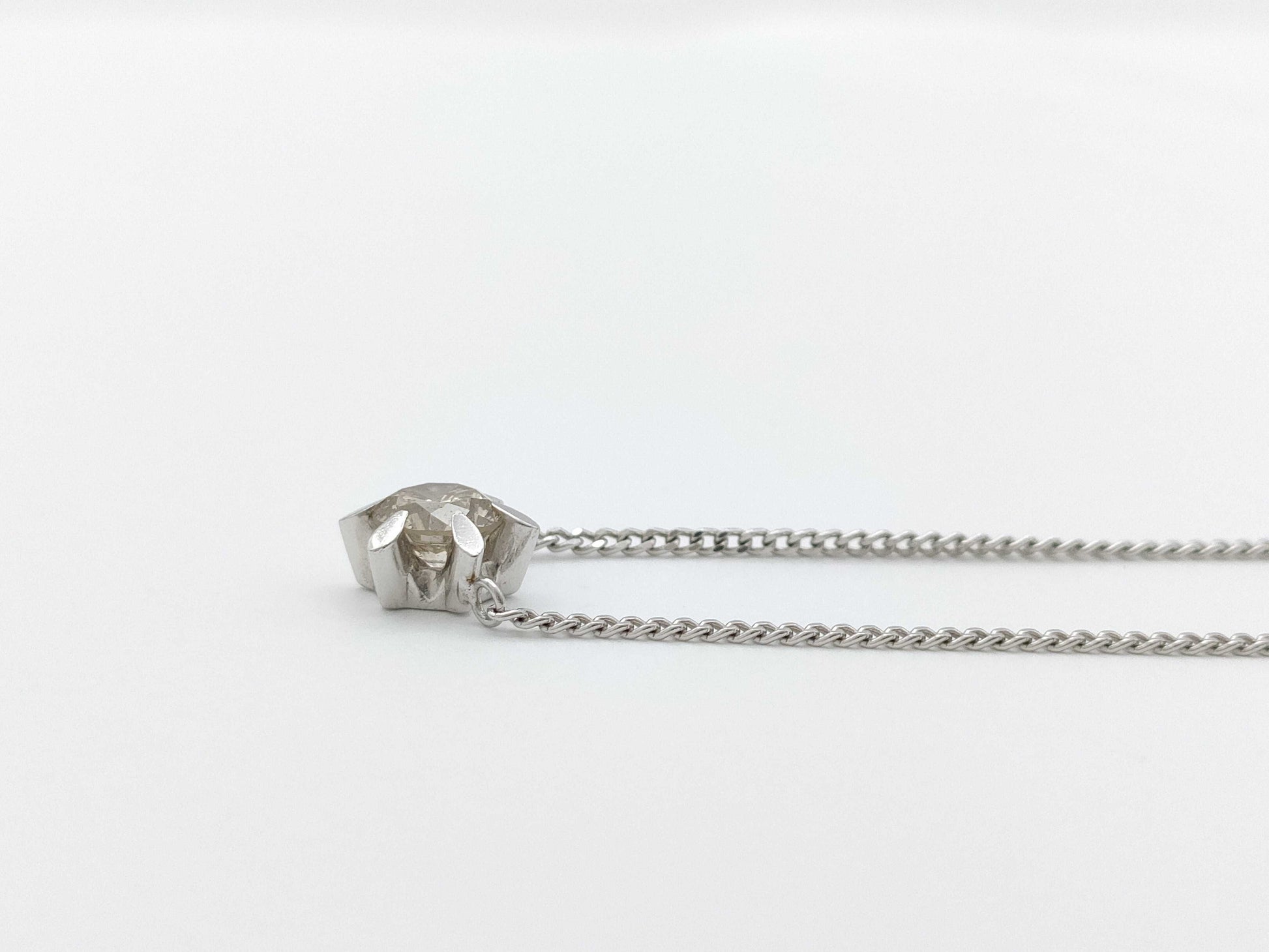 D0.70ct PT900/850 4.3g Necklace 