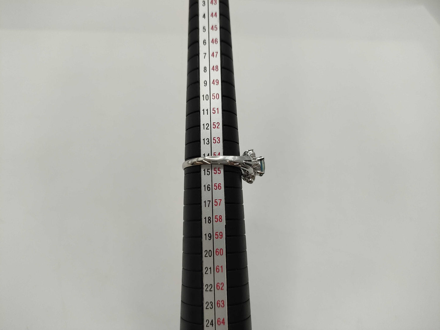 S 0.93ct D 0.25ct PT900 4.6g Ring 