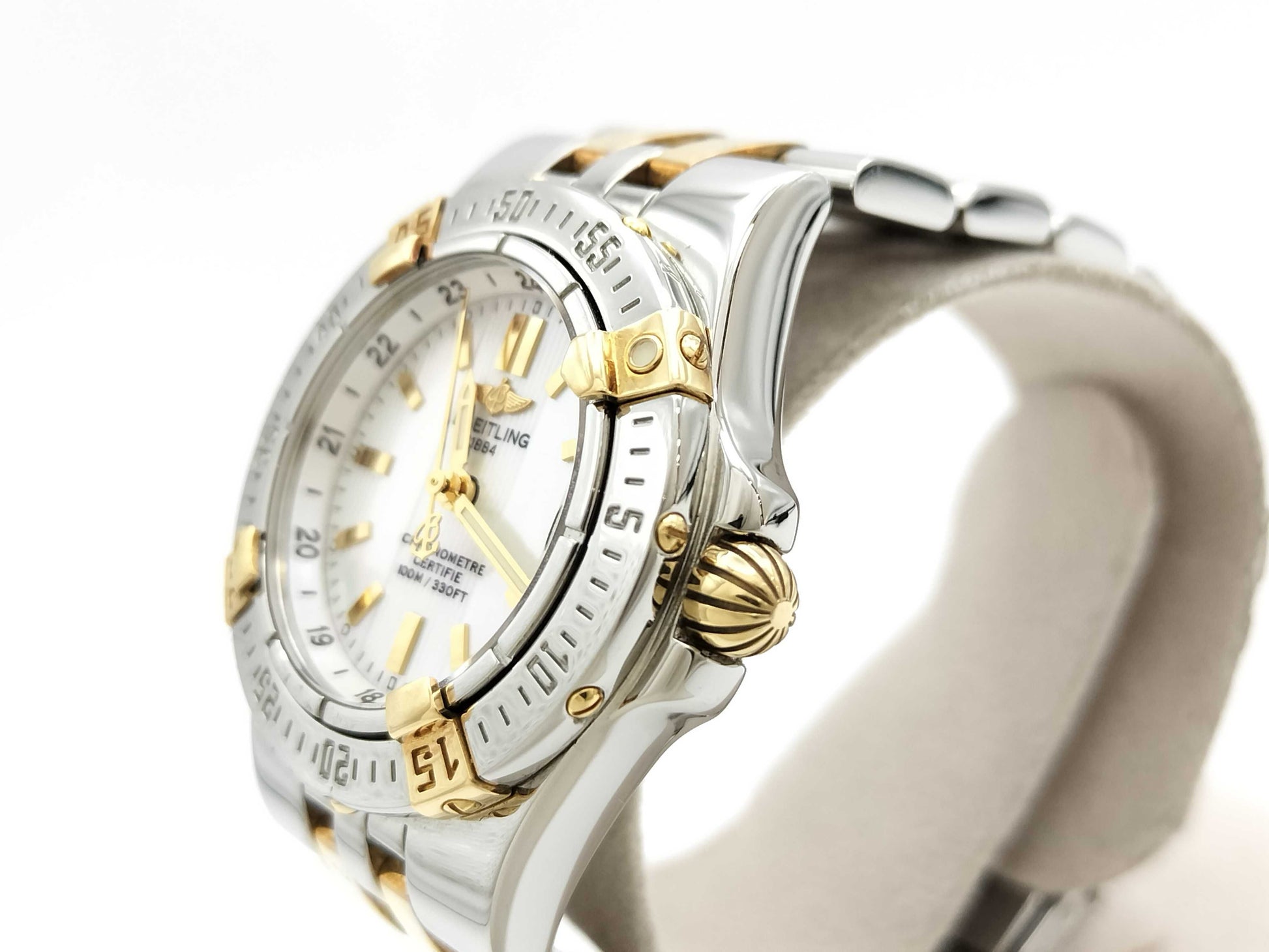 BREITLING Starliner B71340 938043 Shell Dial Quartz Women's Watch