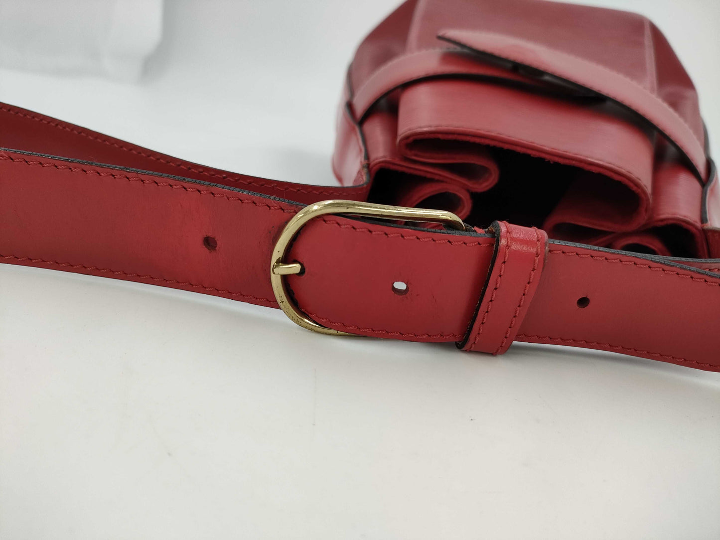 LOUIS VUITTON Epi Brand Bag Sac de Paul VI0915 Shoulder Bag