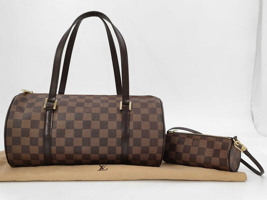 LOUIS VUITTON Damier Papillon Bag MB0014 Handbag