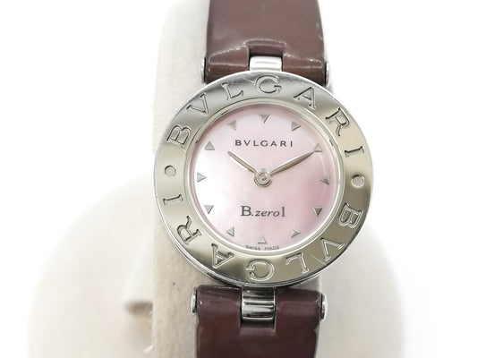 BVLGARI B.zero1 BZ22S D3767 Quartz Shell Dial Unmoving Women's Watch