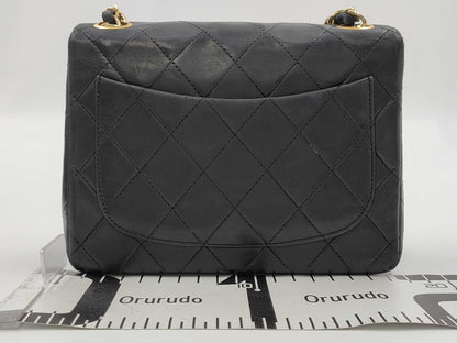 CHANEL Mini Matelasse Lambskin Chain Shoulder Bag