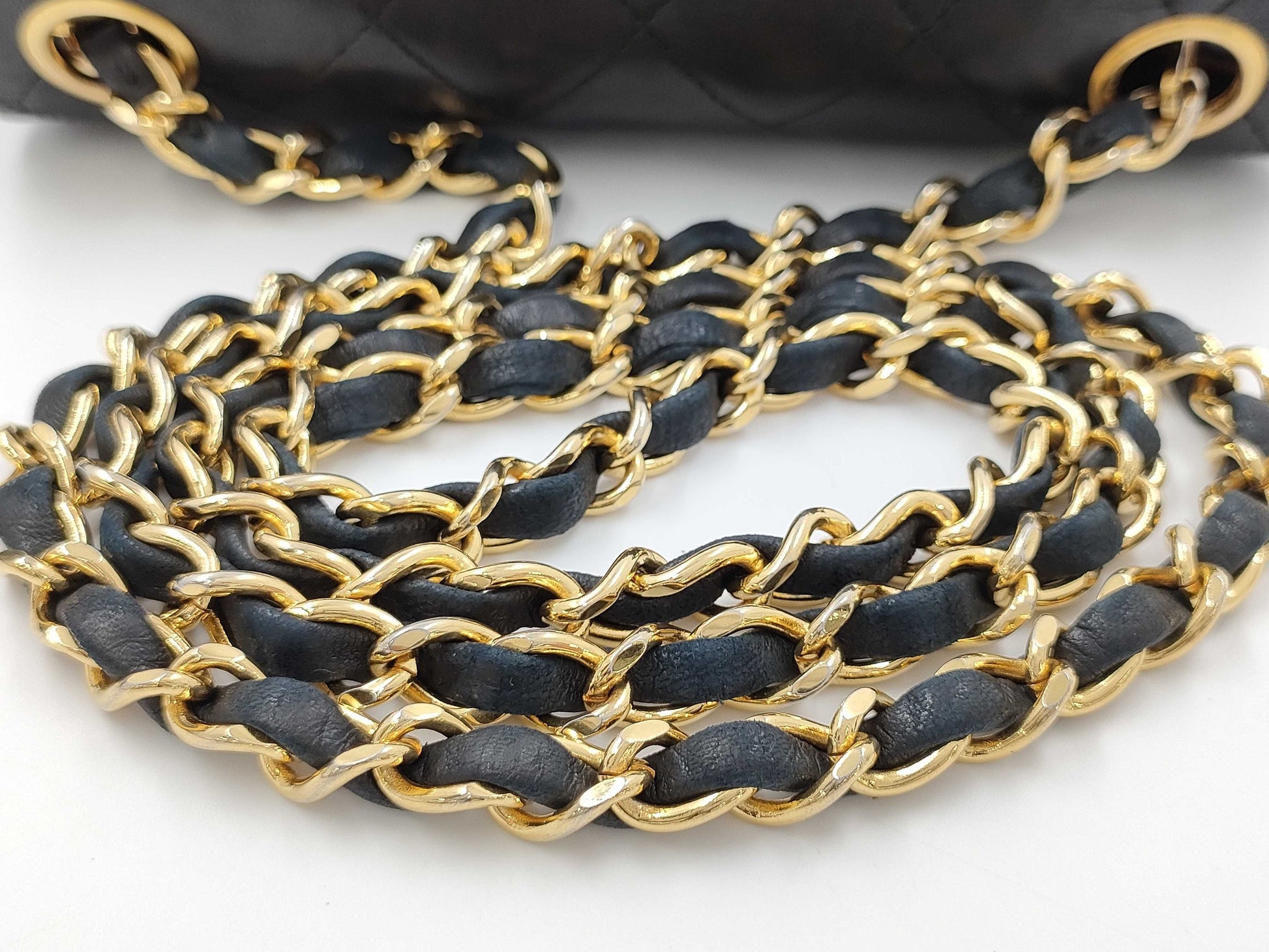 CHANEL Mini Matelasse Lambskin Chain Shoulder Bag
