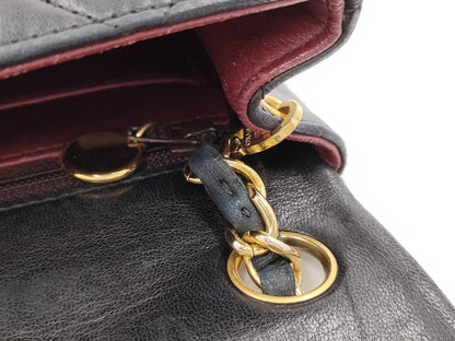 CHANEL Mini Matelasse Lambskin Chain Shoulder Bag