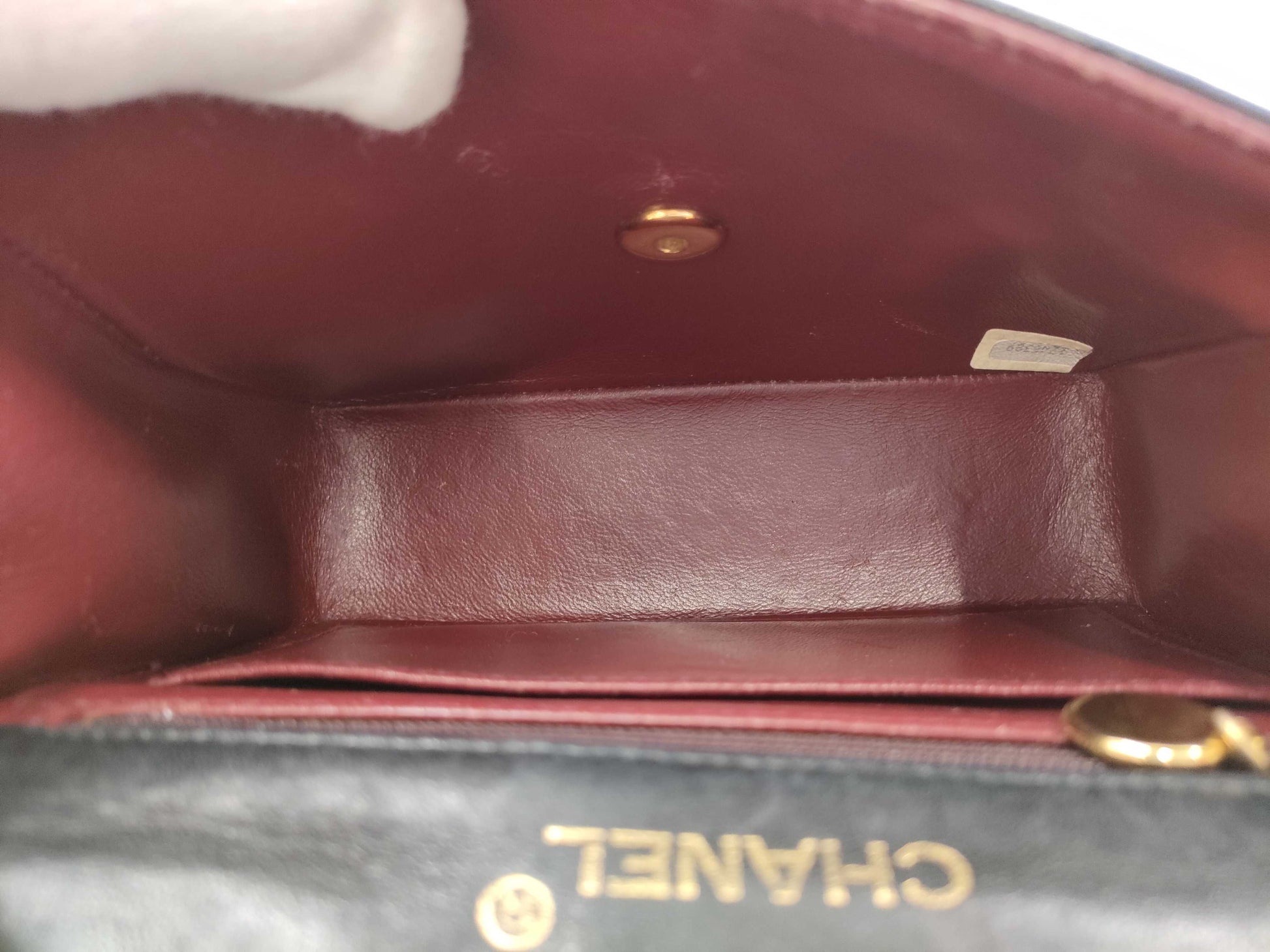 CHANEL Mini Matelasse Lambskin Chain Shoulder Bag