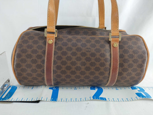 CELINE Macadam Mini Boston Bag Handbag Handbag