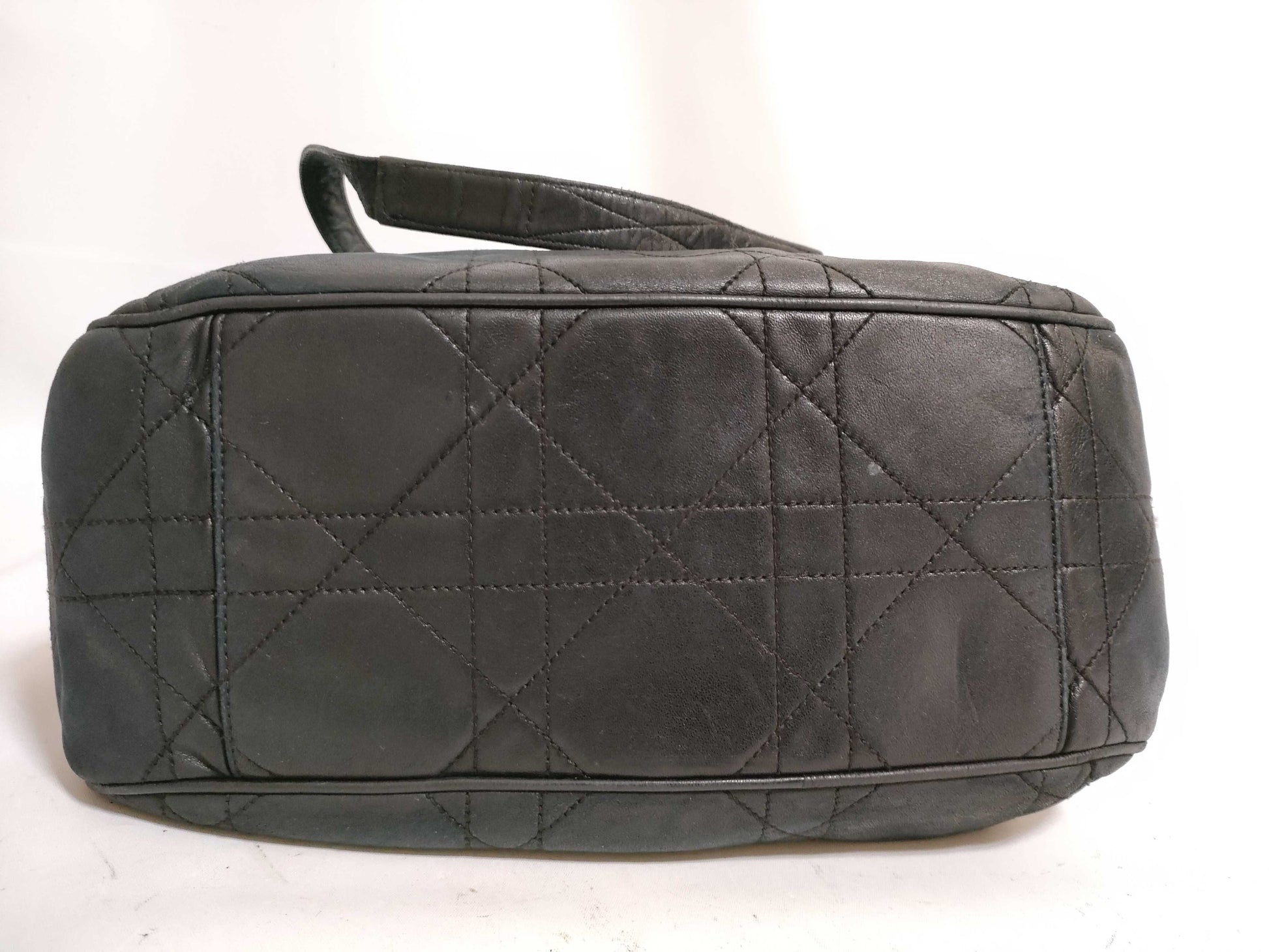 Dior Cannage Drawstring Handbag