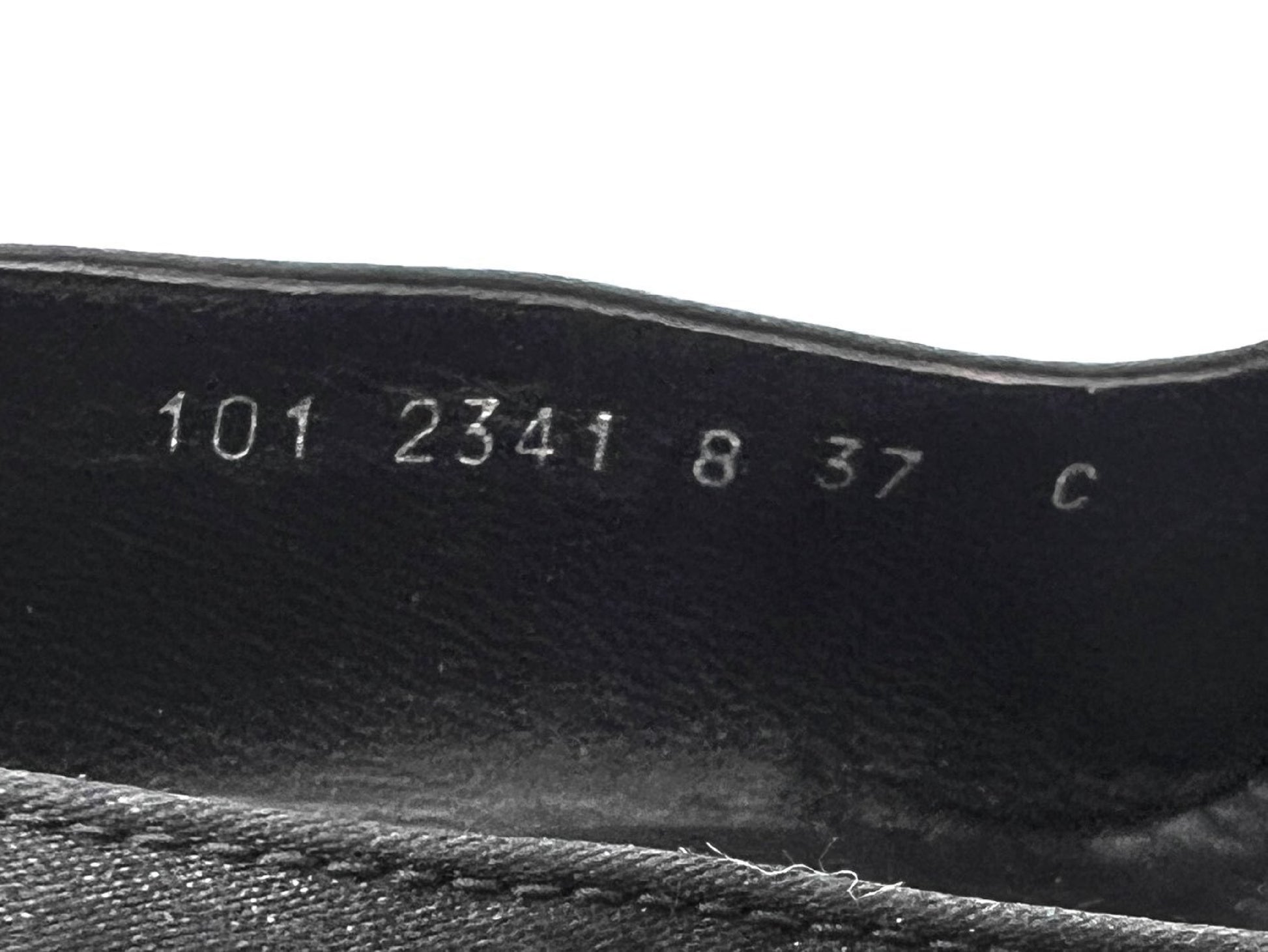 GUCCI Satin G Logo Plate High Heel Pumps Black Size 37
