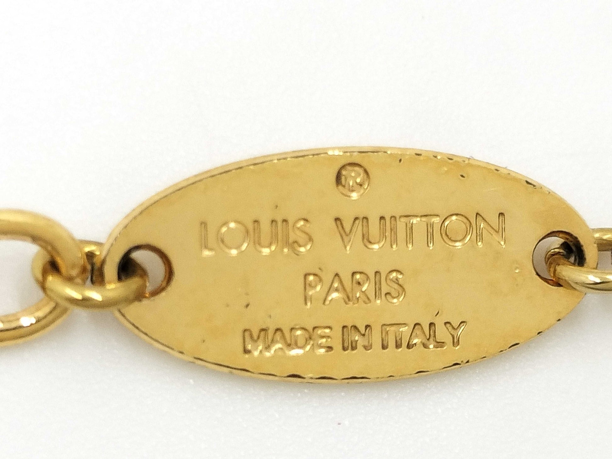 LOUIS VUITTON M64855 Collier Blooming OB0260 Necklace GP Gold Necklace