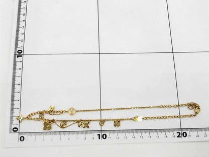 LOUIS VUITTON M64855 Collier Blooming OB0260 Necklace GP Gold Necklace