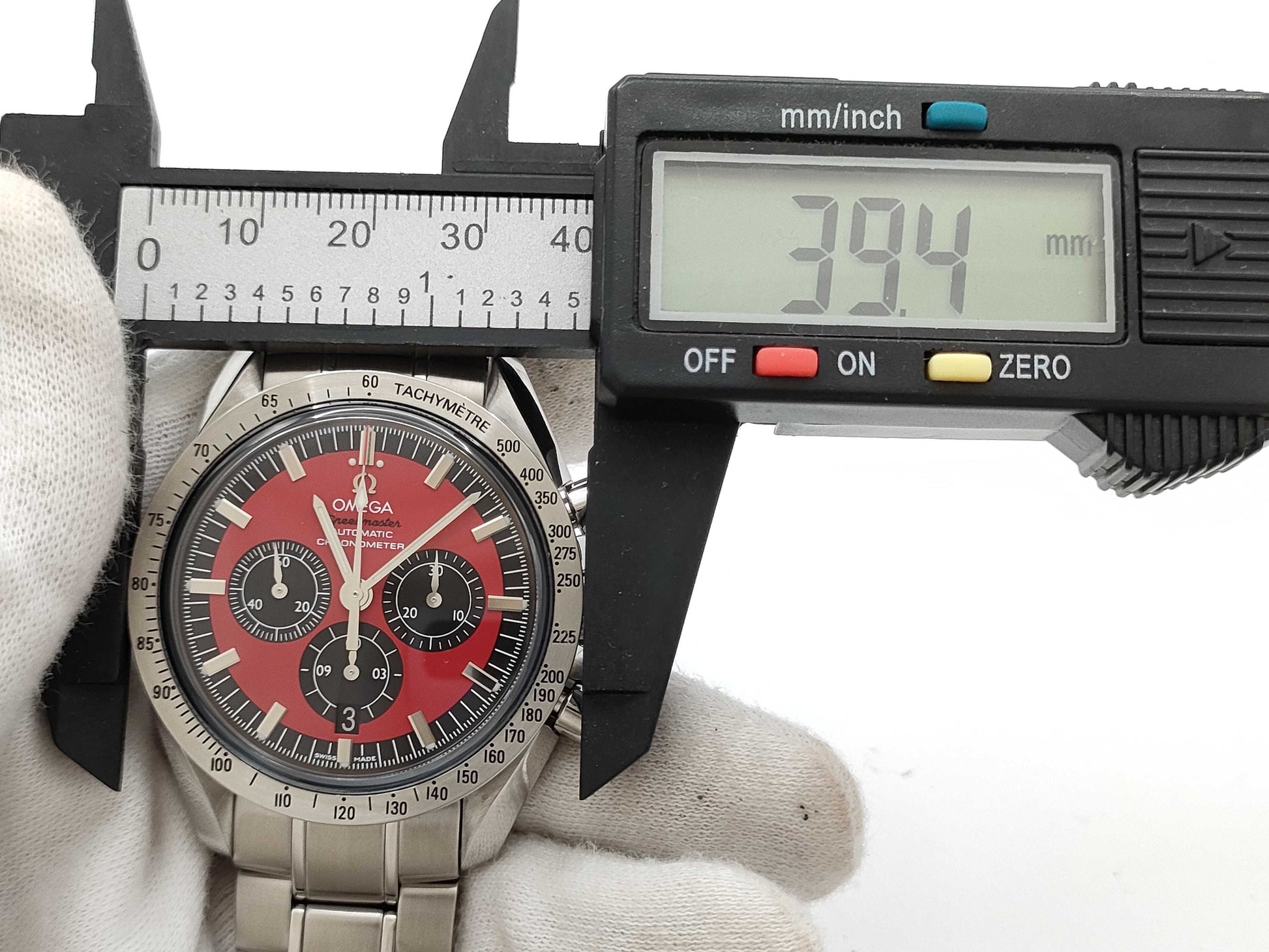 OMEGA Speedmaster Schumacher 3506.61 78115292 Automatic Red Dial Men's Watch