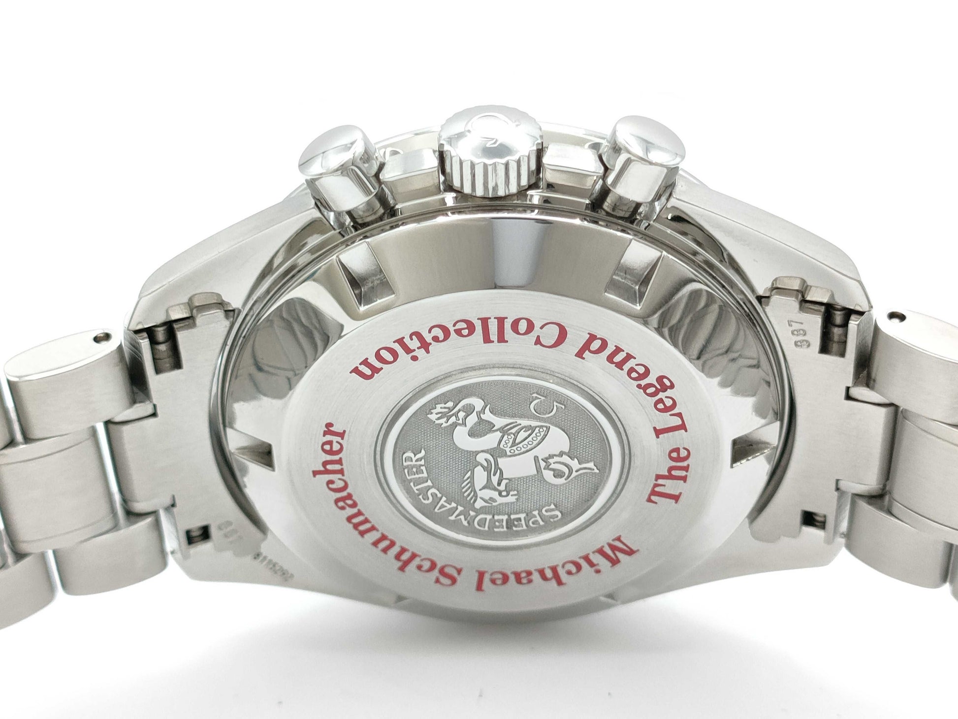 OMEGA Speedmaster Schumacher 3506.61 78115292 Automatic Red Dial Men's Watch