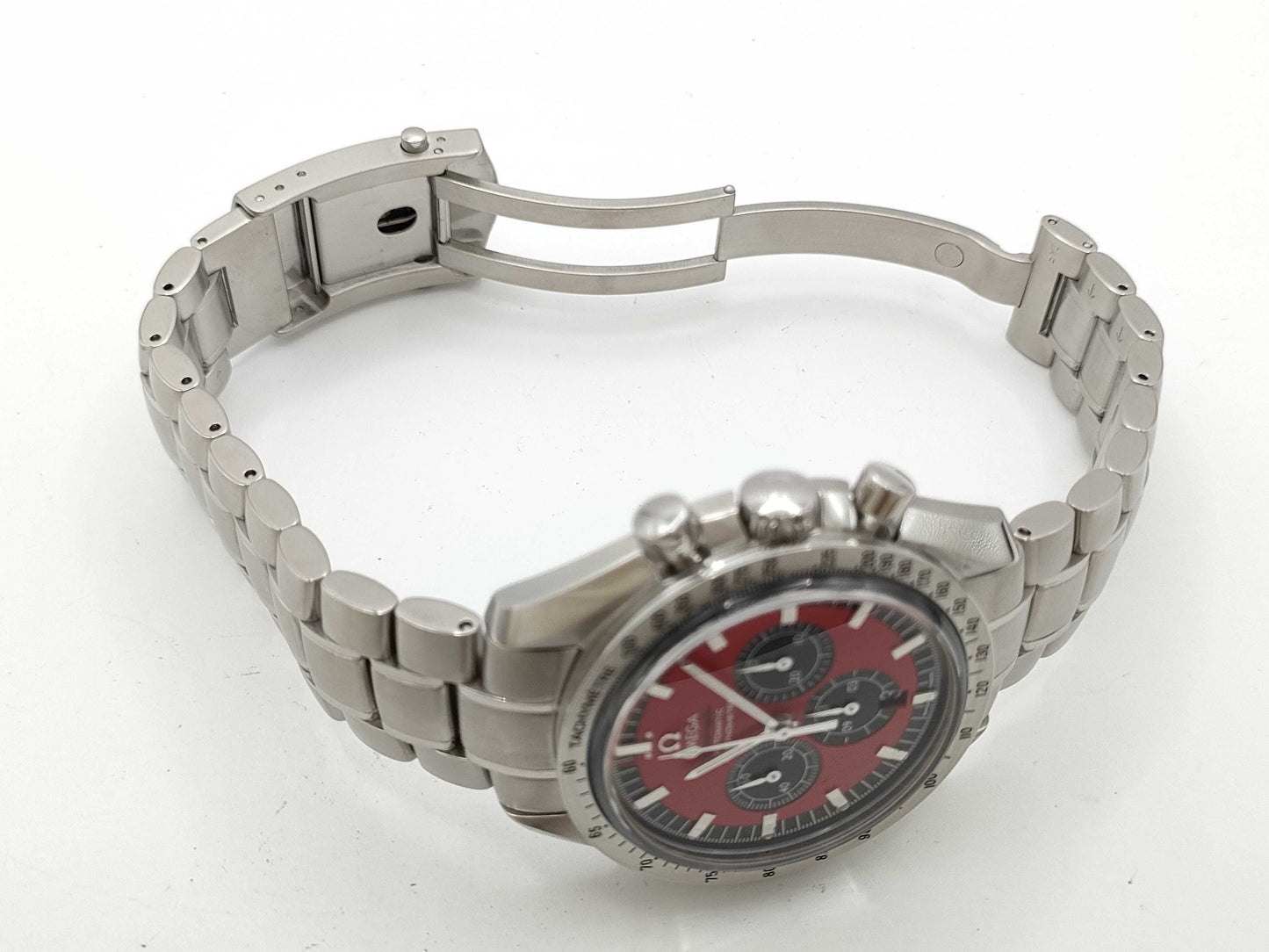 OMEGA Speedmaster Schumacher 3506.61 78115292 Automatic Red Dial Men's Watch
